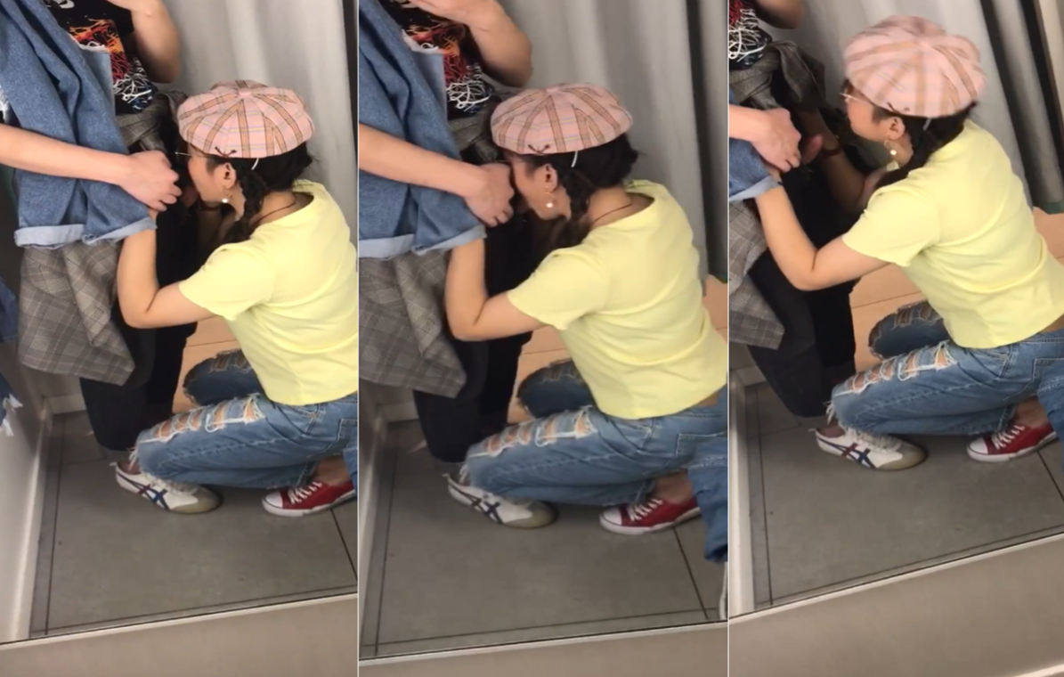 20209623419用户上传女友就是胆子大爱新鲜刺激商店试衣间女友蹲下口交大鸡鸡 20209623419用户上传女友就是胆子大爱新鲜刺激商店试衣间女友蹲下口交大鸡鸡